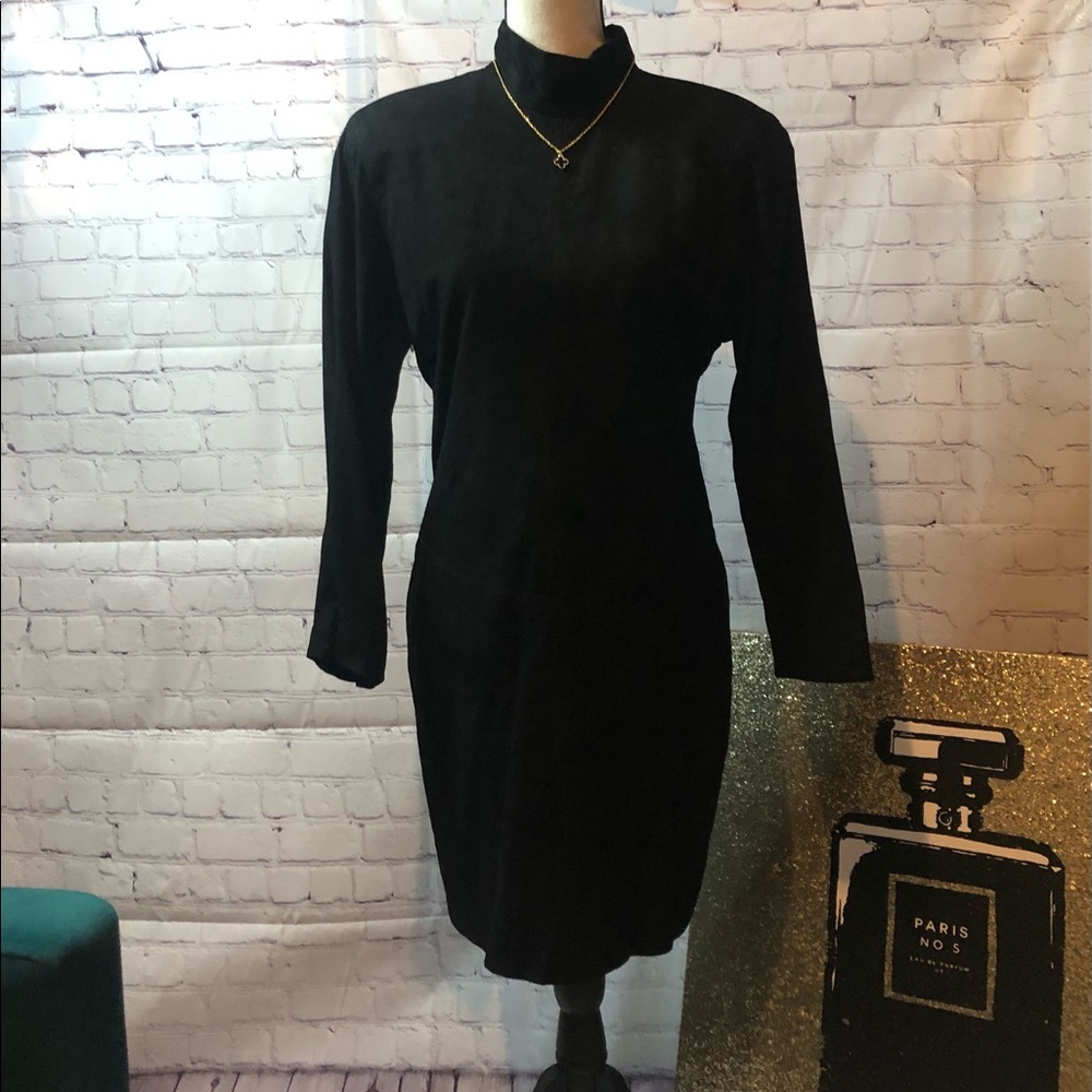 Lanna Suede Dress